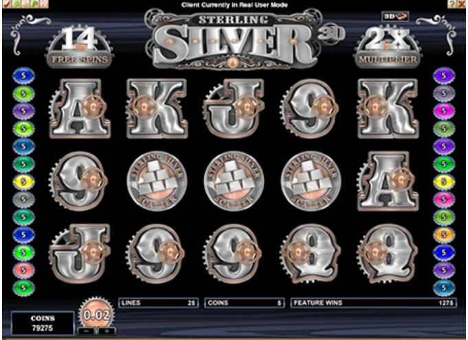 Sterling silver 3D slot