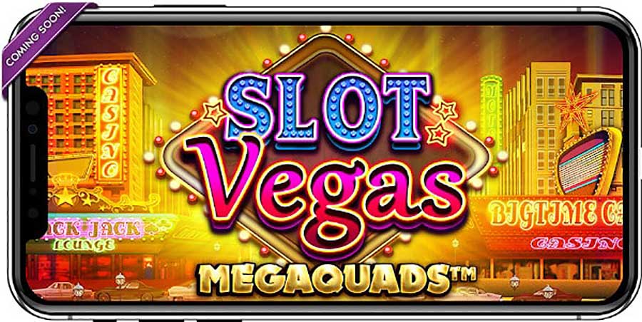 Slot Vegas mobiel met MEGAQUADS™